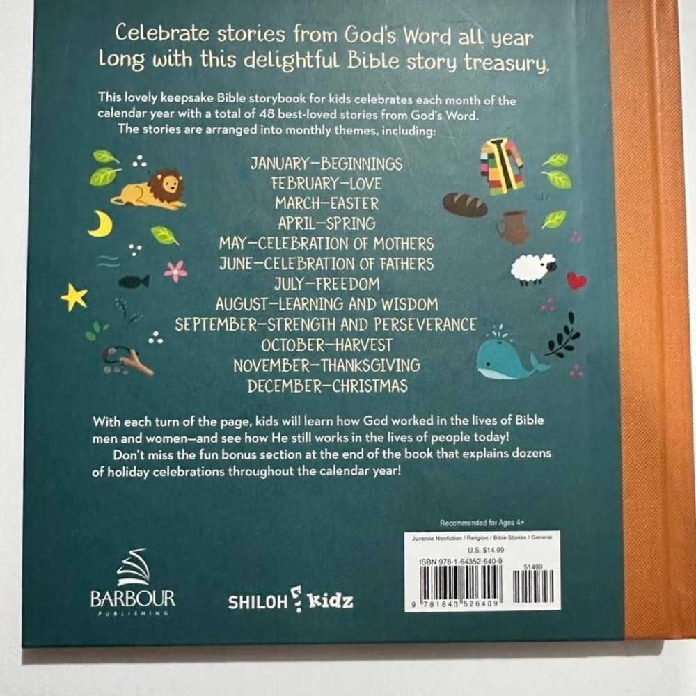 New A Year of Bible Stories (Book) - Picture 2 of 2